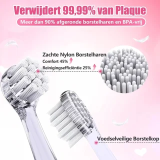SnelShoppen elektrische peutertandenborstel 0-3 jaar roze