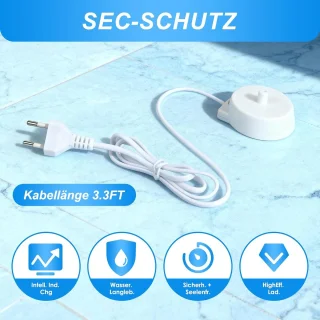 SnelShoppen elektrische tandenborstel reisoplader