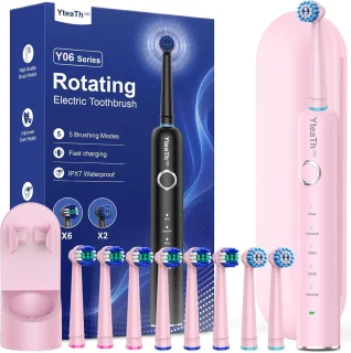 SnelShoppen elektrische tandenborstel roze
