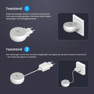 SnelShoppen oplaadstation voor elektrische tandenborstel, EU-wandlader voor Philips Sonicare