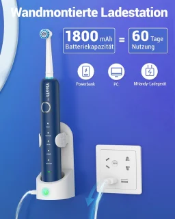 SnelShoppen roterende elektrische tandenborstel voor volwassenen en kinderen