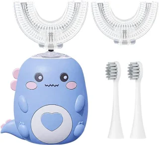 SnelShoppen ultrasone elektrische u-vormige tandenborstel voor kinderen
