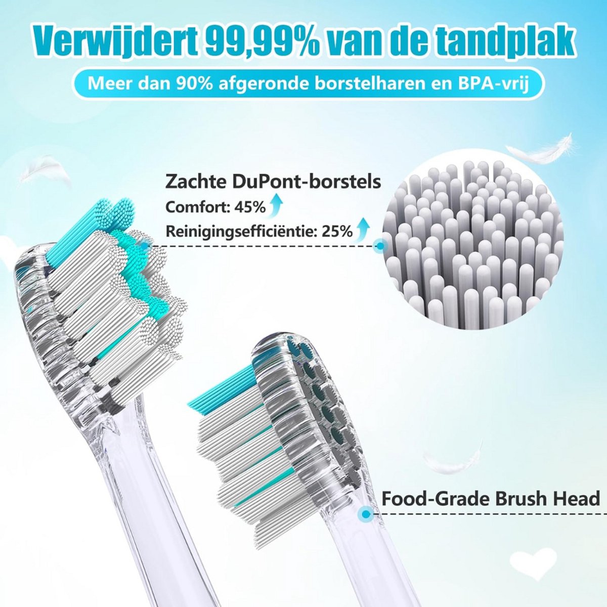Solene Elektrische Tandenborstel Kind Oplaadbaar
