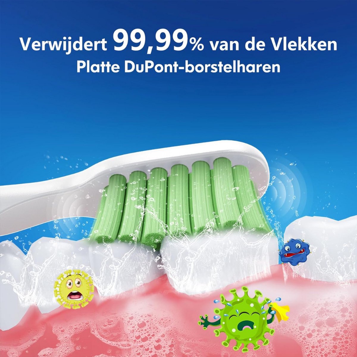 Solene Elektrische Tandenborstel Kind Oplaadbaar