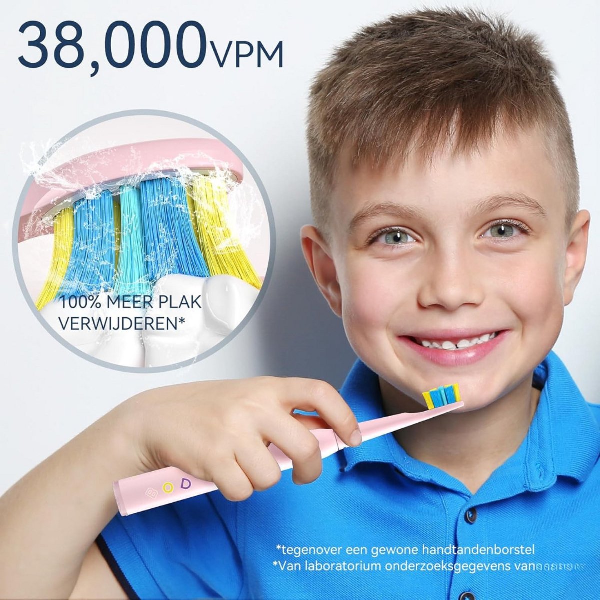 Solene Elektrische Tandenborstel Kind Oplaadbaar
