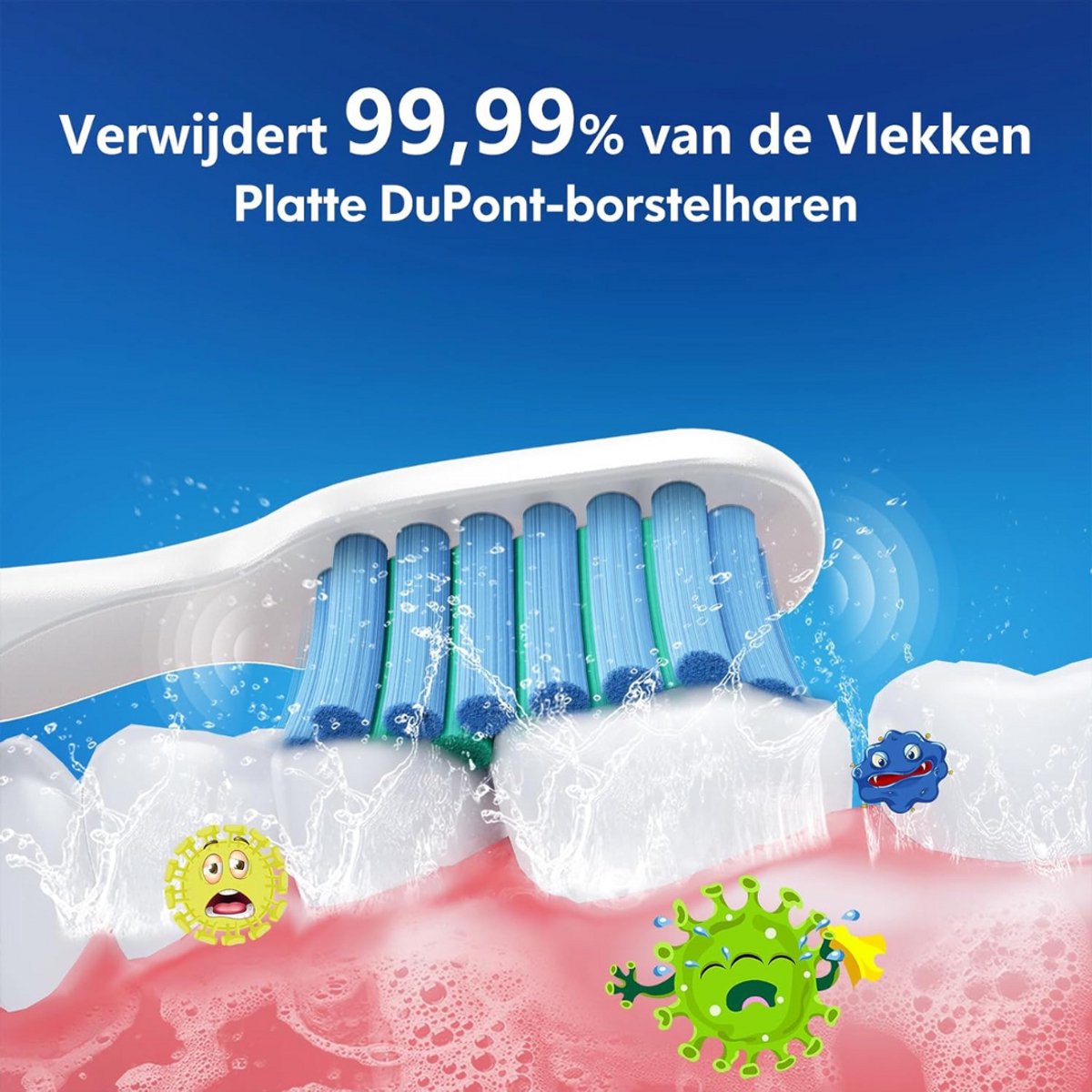 Solene Elektrische Tandenborstel Kind Oplaadbaar
