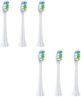 Solidchoice - 6 vervangende tandenborstels voor Philips Sonic, wit