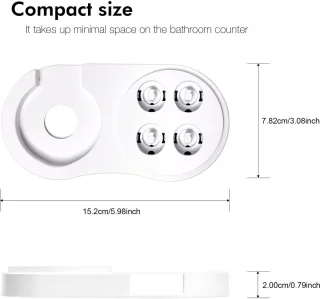 Solidchoice - tandborstelhouder en beschermers voor elektrische tandborstels