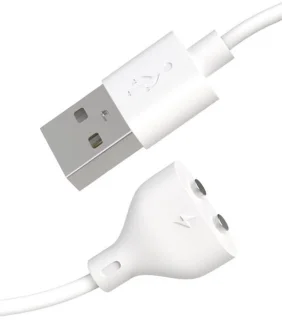 Solidchoice - USB magnetische oplader voor elektrische tandenborstel, 80 cm