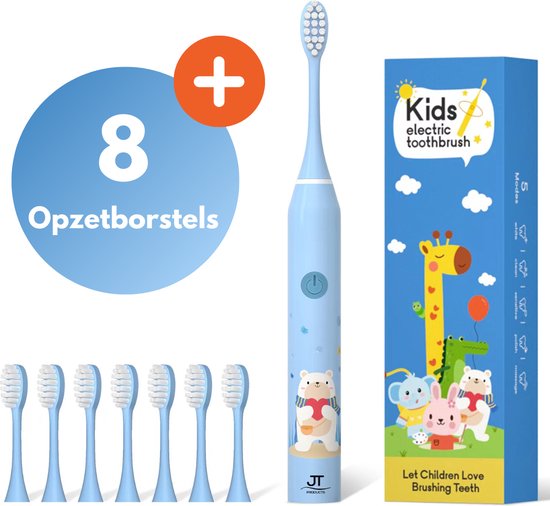 Tandenpoetsen wordt spelen: Sonische Baby Tandenborstel Blauw Beer