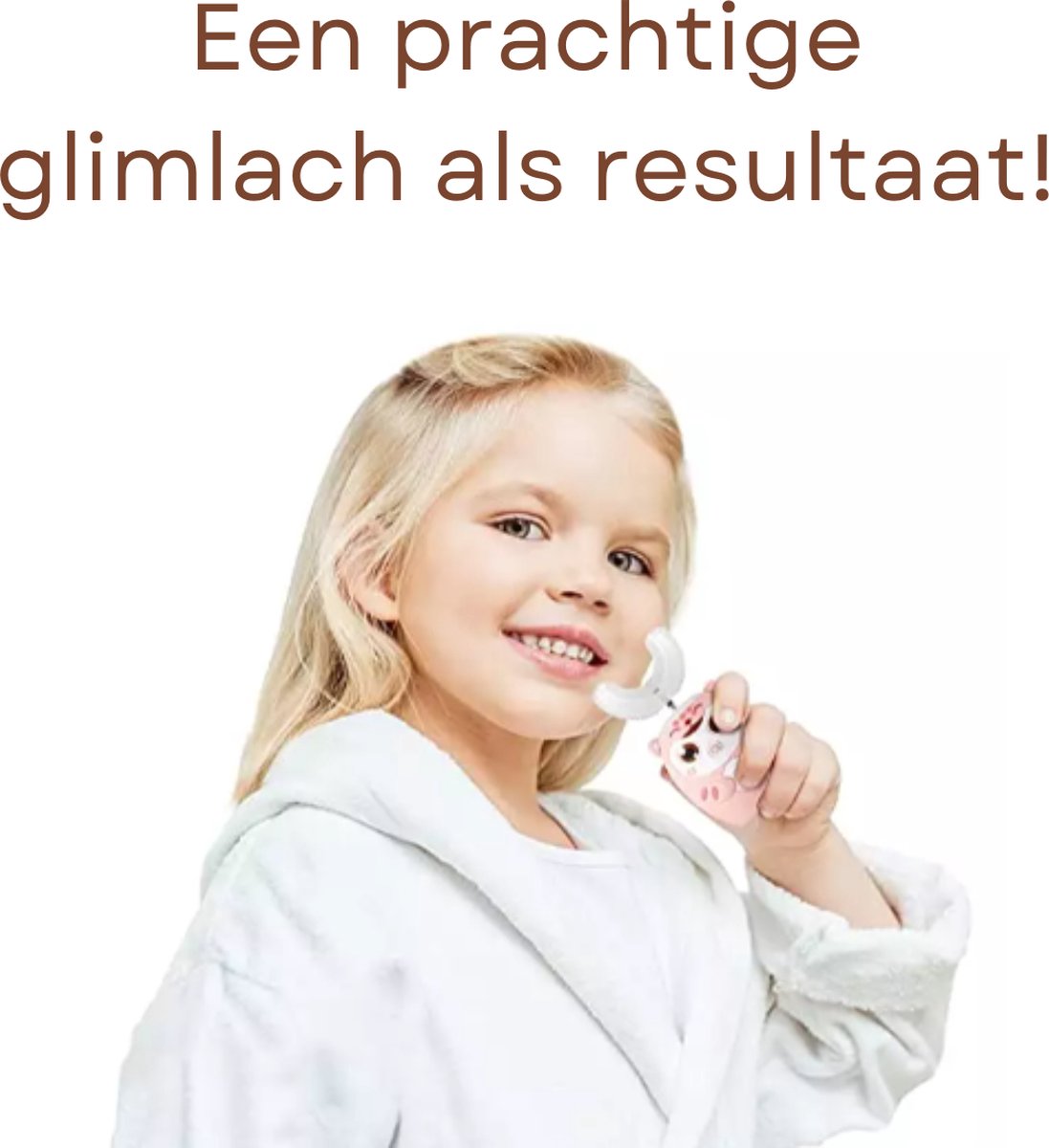 Sonische Elektrische Kindertandenborstel 7-15 Jaar Geel