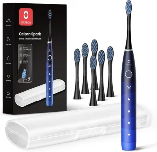 Sonische elektrische tandenborstel - blauw