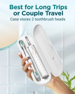 Sonische elektrische tandenborstel ivoorkleurig