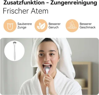 Sonische elektrische tandenborstel voor volwassenen