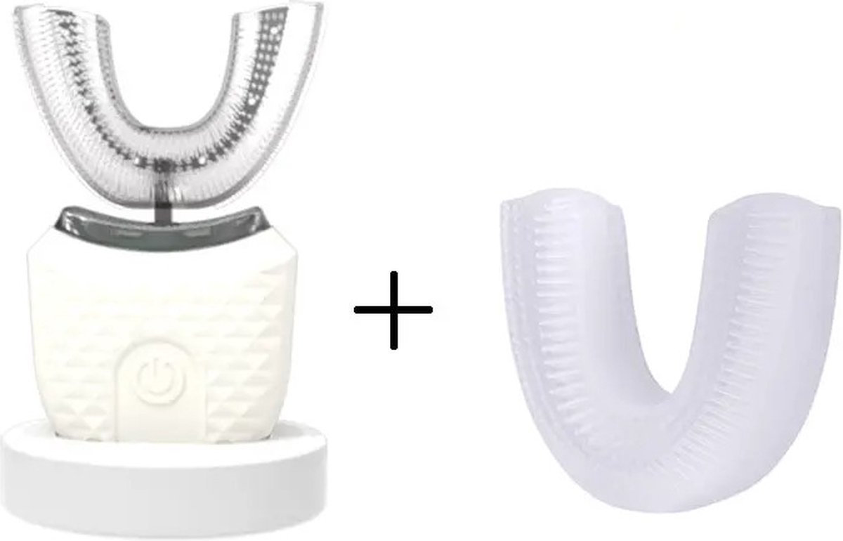 Sonische Elektrische U-Vorm Tandenborstel USB Oplaadbaar Roze SPA Model