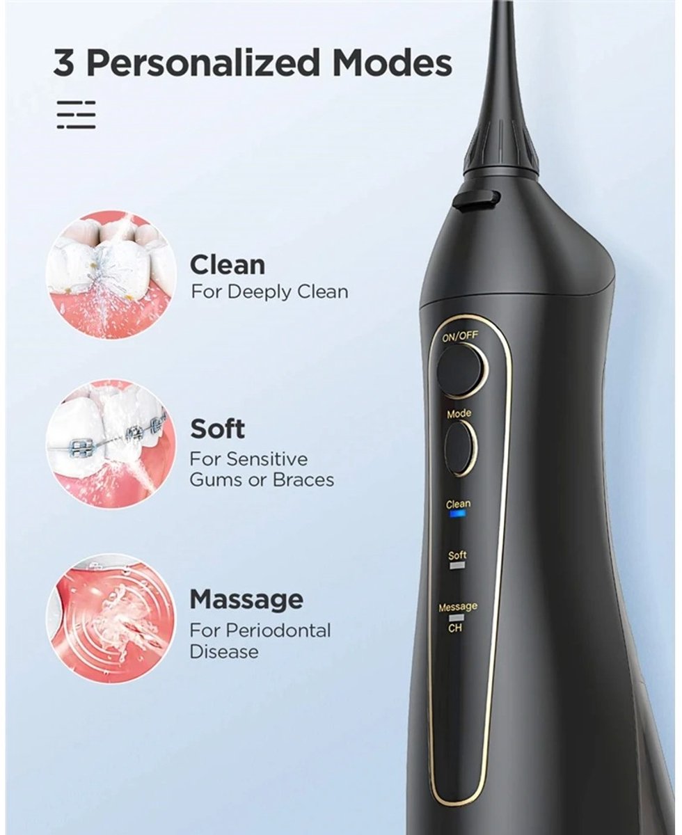 Stemily Waterflosser Draadloos 300ML Monddouche