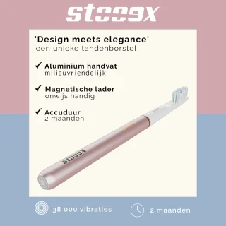 Stooox X1 Elektrische Tandenborstel Pink
