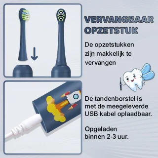 Sweet Sprout Sonische Elektrische Tandenborstel Kinderen 0-4 jaar