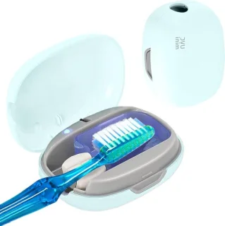 Tandenborstelhoes met sterilisator, groen