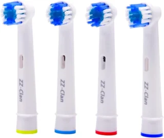 Tandenborstelkoppen compatibel met Oral-B - Vervangborstels voor elektrische tandenborstels - ShopVlot