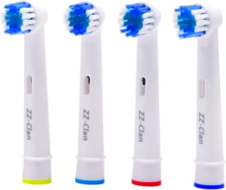 Tandenborstelkoppen compatibel met Oral-B - Vervangborstels voor elektrische tandenborstels - ShopVlot
