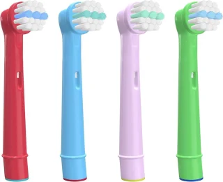 Tandenborstelkoppen Kinderen 4-pack voor elektrische tandenborstel