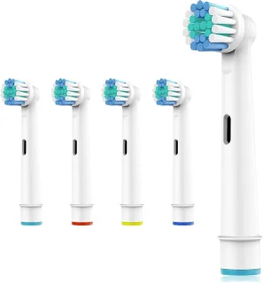 Thijox set van 4 reserveborstelkoppen voor Oral-B elektrische tandenborstel