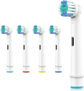 Thijox set van 4 reserveborstelkoppen voor Oral-B elektrische tandenborstel