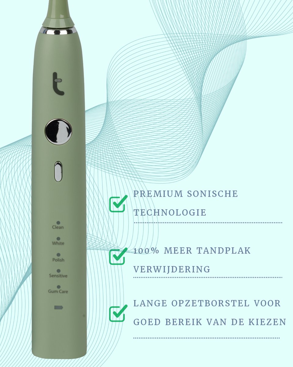 ToothBruzh E-Serie Elements Ocean elektrische tandenborstel