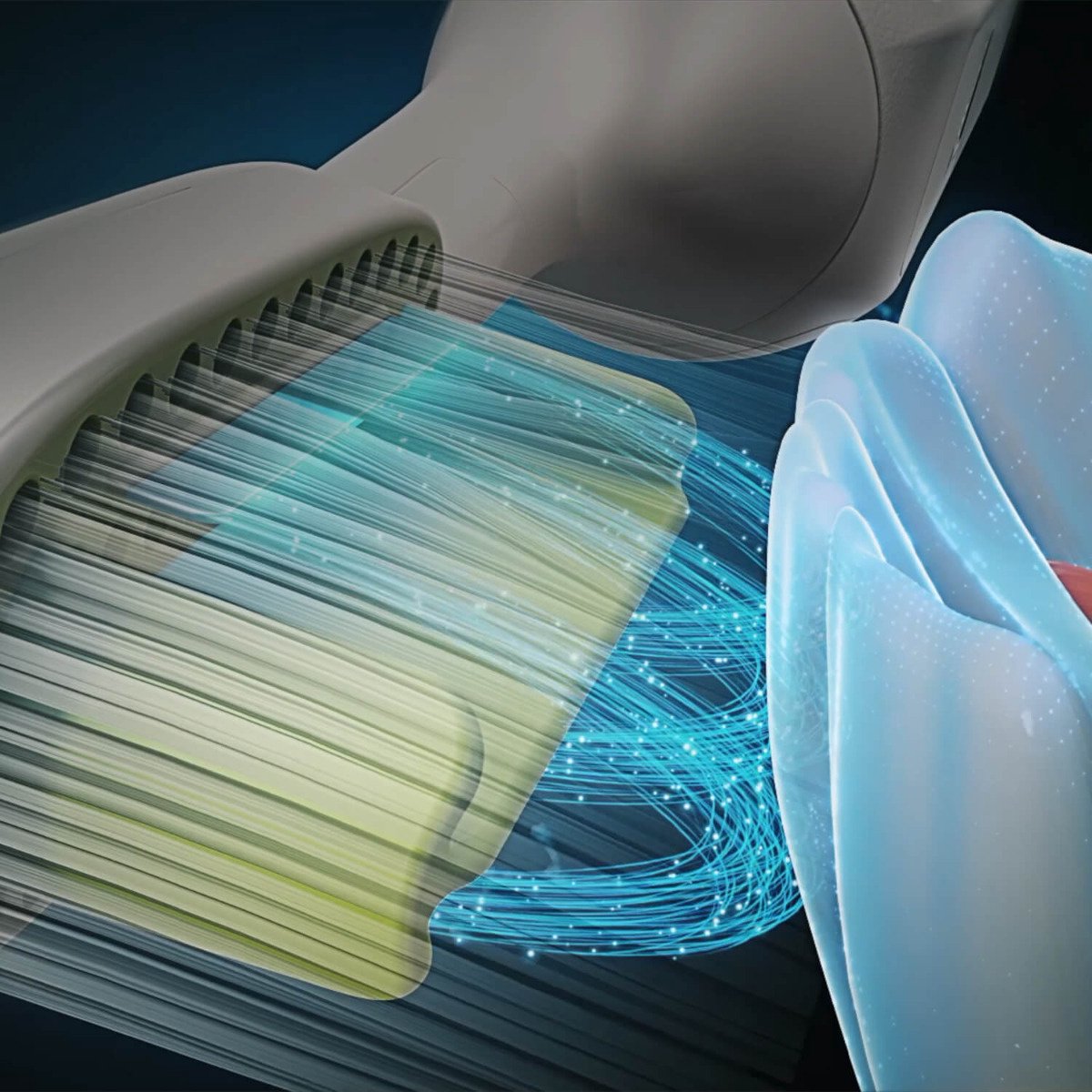 ToothWave Wit elektrische tandenborstel