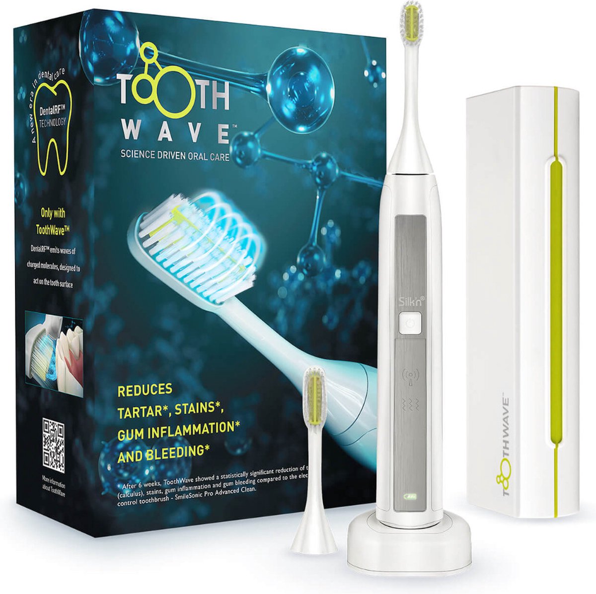 ToothWave Wit elektrische tandenborstel