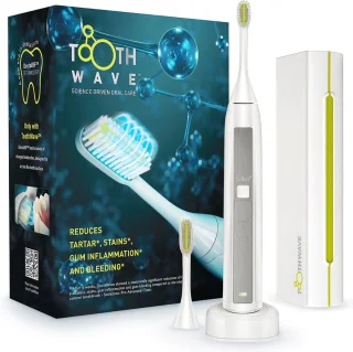 ToothWave Wit elektrische tandenborstel