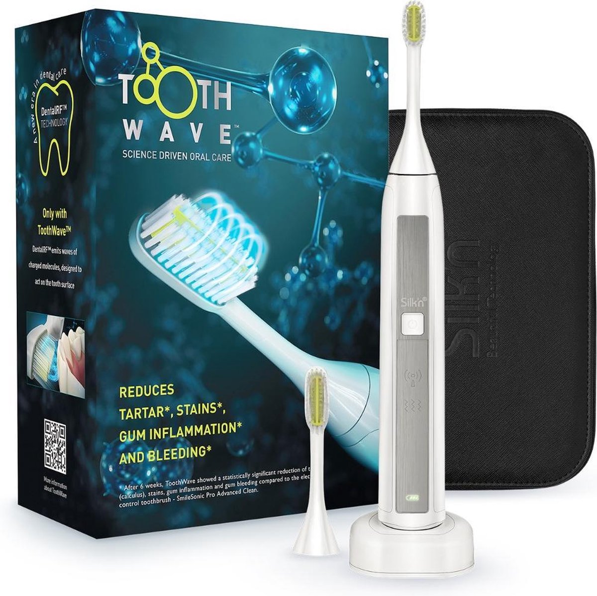 ToothWave Wit elektrische tandenborstel