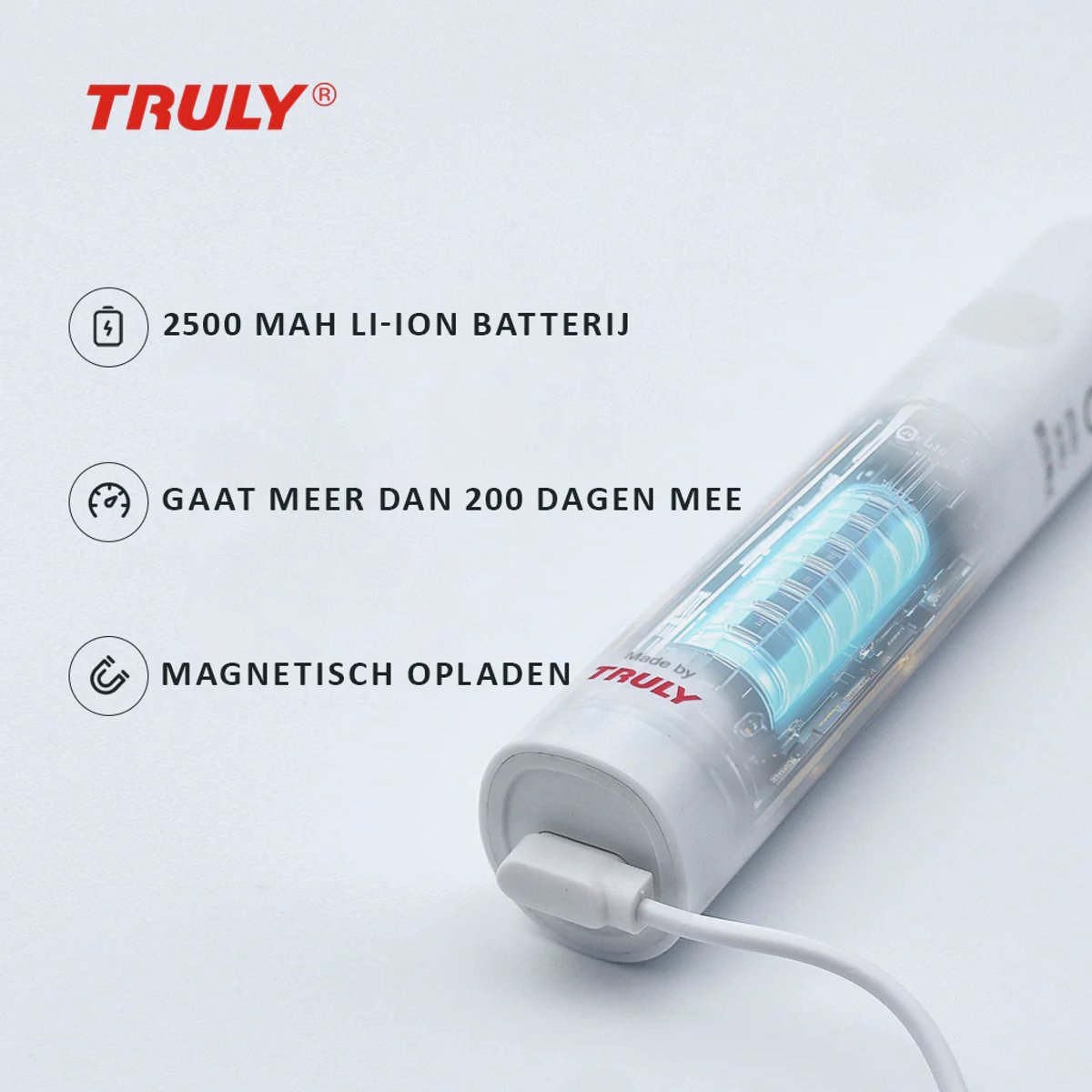 Truly TBS0001 Elektrische Tandenborstel Blauw