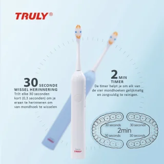 Truly TBS0001 Elektrische Tandenborstel Wit