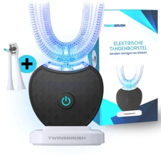 Twinsbrush Smart Brush Elektrische tandenborstel Zwart