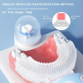 Wat vinden we goed aan de U-vorm elektrische tandenborstel voor kinderen 7–14 jaar