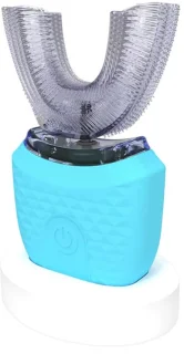 U-vormige elektrische tandenborstel - Blauw review