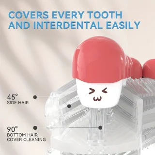 U-vormige elektrische tandenborstel