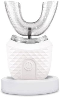 U-vormige elektrische tandenborstel, wit review