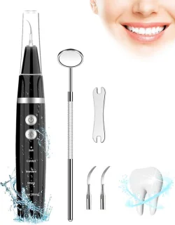 Ultrasone gebitsreiniger zwart