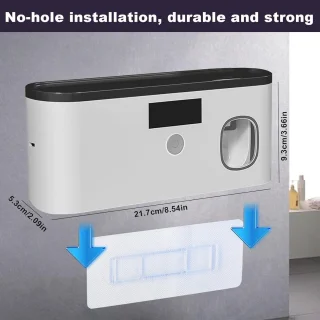 Universeel UV Tandenborstelsterilisator - Tandenborstelhouder