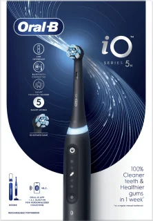 Vanavondinhuis Oral-B iO 5N Zwart Startset
