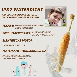 Verloop Elektrische Tandenborstel Kind 4-8 jaar Roze