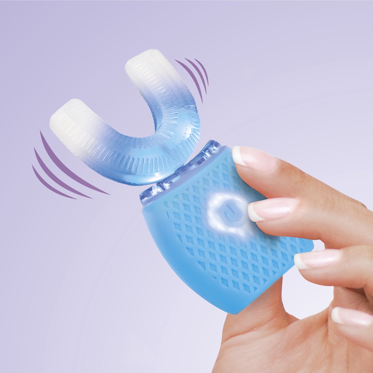 VITALmaxx 360° sonische tandenborstel wit/turquoise