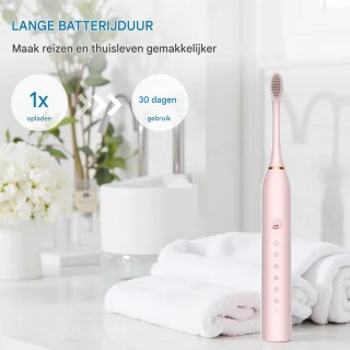 Vitdipy Sonische Elektrische Tandenborstel Roze