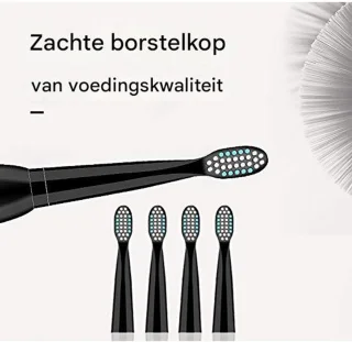 Vitdipy - Sonische Tandenborstel - Zwart