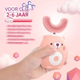 Vitdipy U-vormige elektrische tandenborstel