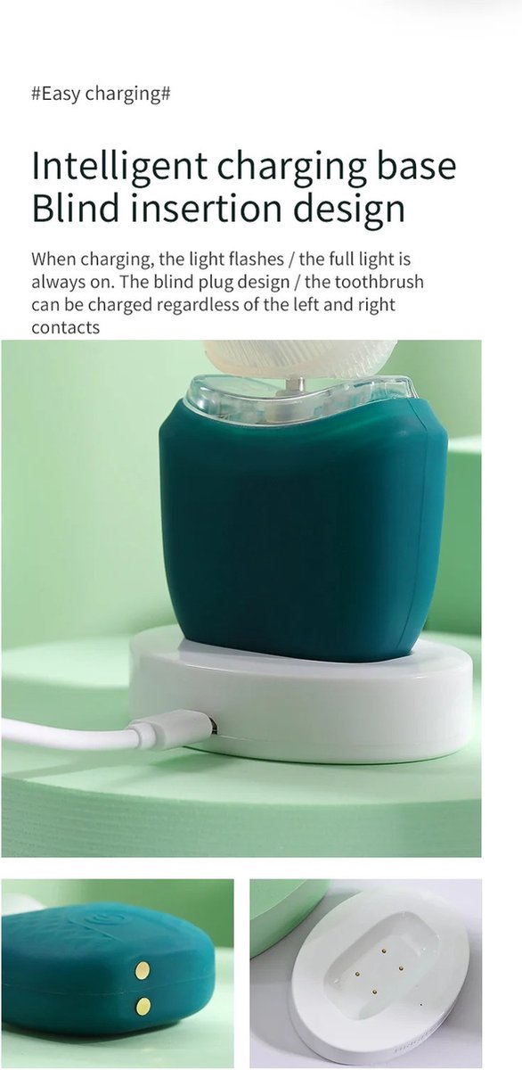 WIT SPA-model Sonische Elektrische Tandenborstel U Vorm USB