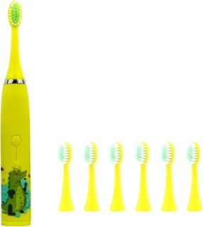 De Ynkkvre Elektrische Kindertandenborstel 6+ Geel in één oogopslag
